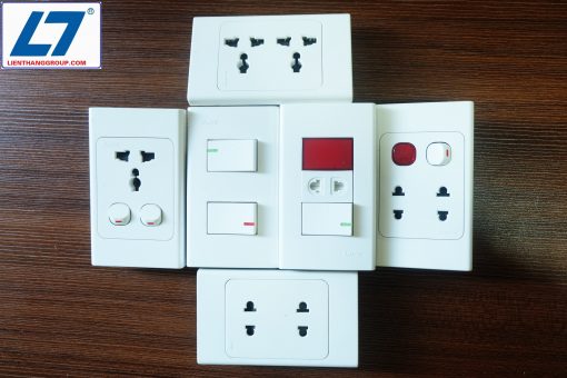 Ổ cắm + công tắc âm trần MPE - 16A